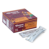 Chaayos Instant Tea Premix-Kesar-Regular Sugar (15 Sachets)|100% Natural Saffron|Kesar Chai|Masala Chai|Assam Tea|Desi Chai|Flavoured Tea|Premix Tea|Tea Mix Instant Sachets,390 Pounds - Assam, Powder