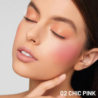Seven Seas Cheek Bloom Liquid Blusher | Long Lasting and Highly Pigmented | Liquid Blusher and Lip Gloss (01-Copper Cheeks, 02-Chic Pink, 03-Rosy Cheeks, Pack of 3)