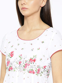 Poshak Hub Women's  Cotton Anarkali Kurta