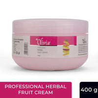 Olivia Herbal Facial Fruit Massage Cream 400g Rejuvenate and Refresh Skin, Fruit