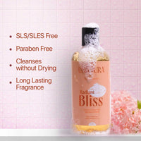 Uniqura Hydrating Body Wash Combo With Berries & Oud Fragrances | Reduce Acne, Remove Tan & Purify Skin| Shower Gel For Men & Women (300 ml each+Free Loofah)