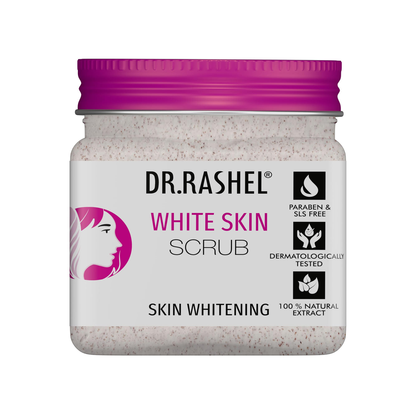 DR.RASHEL White Skin Home Spa Kit, Skin Whitening Set with Scrub, Gel, Cream and Face Pack