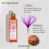 Auravedic Kumkumadi tailam for face for glowing skin 100 ml pack of 5 Kumkumadi oil face serum oil Dark spot corrector glow serum for women men