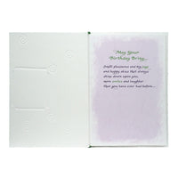 Blue Mountain Arts Birthday Card—Birthday Wishes for a Friend, Family Member, or Someone Special in Your Life (May Your Birthday Bring…) green yellow purple