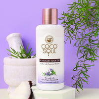 Coco Soul Rosemary Hair Oil with Extra Virgin Coconut Oil From the Makers of Parachute Advansed | 200ml