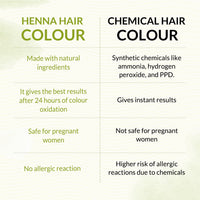 INDUS VALLEY 100% Organic Henna Hair Color Dark Brown Nourishes and Moisturizes Hairs Triple Sifted Microfine Powder (100g)
