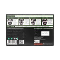 VLCC Activated Bamboo Charcoal Facial Kit with FREE Rose Water Toner - 300g + 100ml | Anti-Blemish Skin Purifying | At Home Facial Kit | Anti-Acne Facial with Activated Bamboo Charcoal