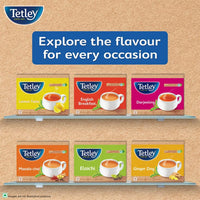 Tetley Original 100 Tea Bags, Rich Taste of Assam Tea, 1.7g Each