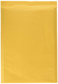 #5 Kraft Bubble Mailers 10.5x16 Inches Shipping Padded Envelopes Self Seal Waterproof Cushioned Mailer 10 Pack, Gold (KBMVR_10.5X16-10) #5 10.5X16