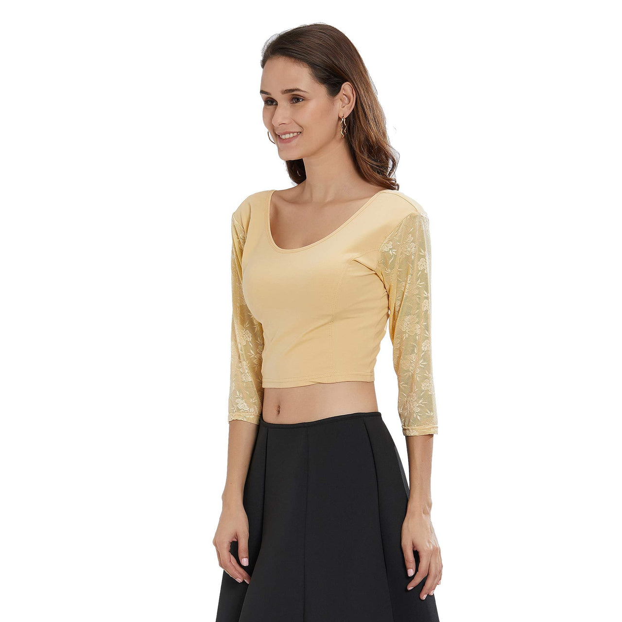 Fressia Fabrics Cotton Bustier Saree Blouse