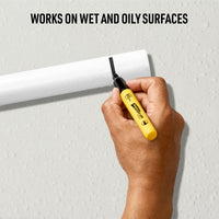 AVERY Marks A Lot UltraDuty Chisel Tip Permanent Markers, Water Resistant Ink, For Jobsites and Tough Environments, 12 Black Markers (29842)