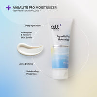 altBeauty Aqualite Pro Moisturiser -50gm | Pro Vitamin B5, Tea Leaf Extracts, Niacinamide | Deep Hydration, Strengthen & Restore Skin Barrier |Acne defense, healing Properties|Non-Greasy, Fragnense Free