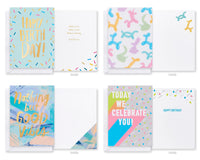 American Greetings Deluxe Birthday Card Assortment, Bright & Cheerful (40-Count)
