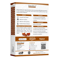 Elecious Pure Reetha Powder for Hair (200 Grams) | Ideal for Hair, Face and Skin | Soapnut powder | 100% Pure and Natural, No Chemcial, No Preservative.