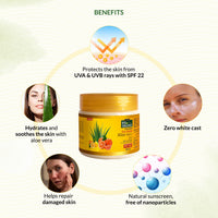 INDUS VALLEY Bio Organic Sun Guard Aloe Vera Gel With Lemon & Orange For Ultimate Refreshing Feel (175ml)