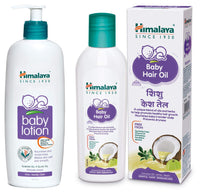 Himalaya Baby Lotion (400Ml)&Baby Hair Oil 200 Ml