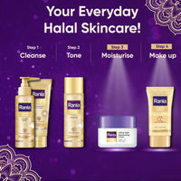 Rania CC Cream SPF50PA++IR with Vitamin C,24K Gold & Rania Night Cream with Vitamin C, 24K Gold, Niacinamide