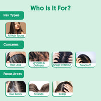 Aravi Organic Rosemary & Biotin Hair Growth Serum - For Hair Growth, Strengthens Hair, and Nourishes Scalp - 30 ml