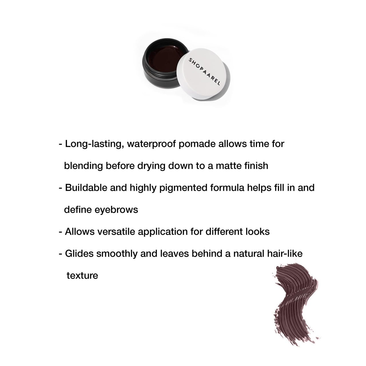 SHOPAAREL Brow Styling Cream (03-Medium Brown)