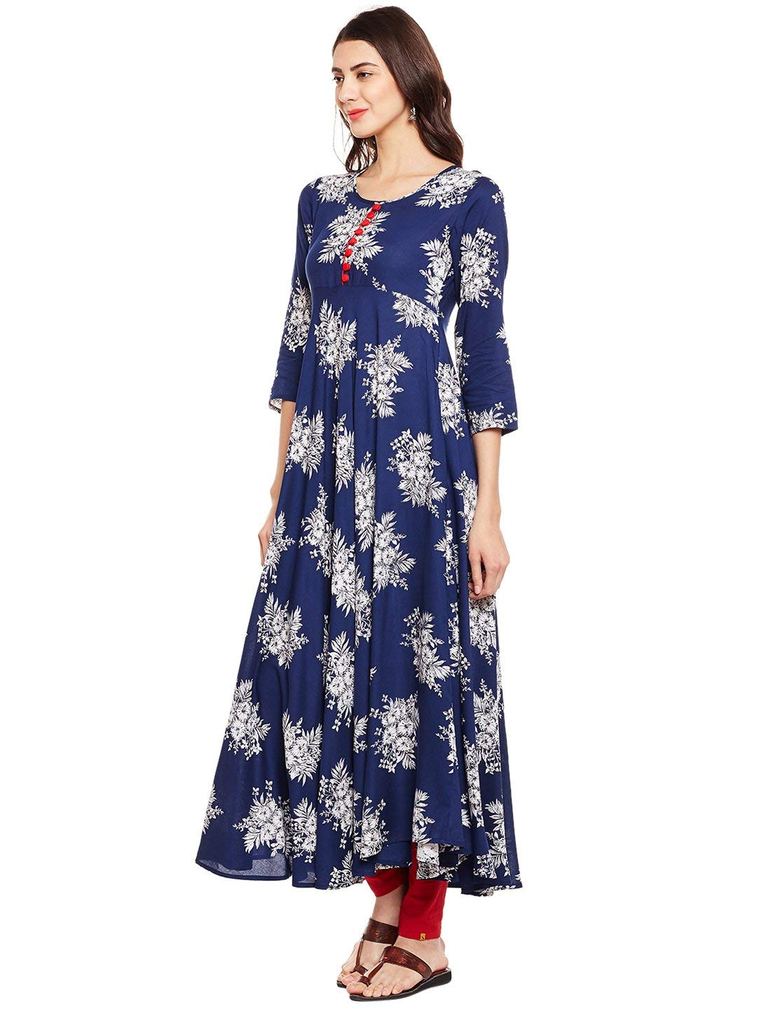 Tissu Women's  Viscose Regular Kurta