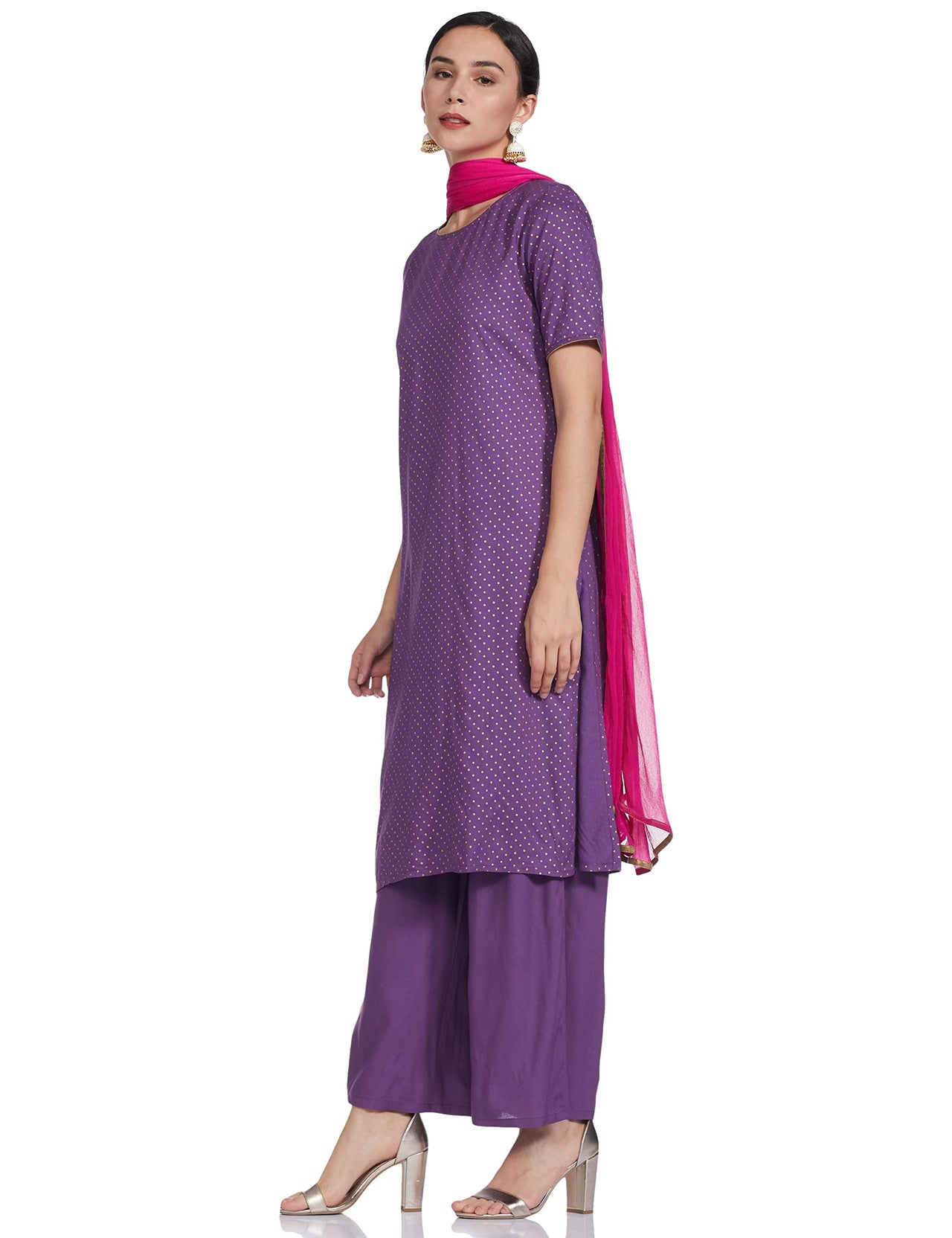 Amazon Brand - Tavasya Women's  Rayon Salwar Suit