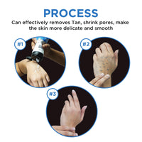 ORGATRE Magic Exfoliating Scrub Gel | Instant Tan & Dead Skin Removal for Face & Body | Dermatologically Tested with Niacinamide 0.001%, Glycolic Acid 0.10%, Salicylic Acid 0.01% & Hyaluronic Acid | 175ml Tan Removal Cream & Detan Gel