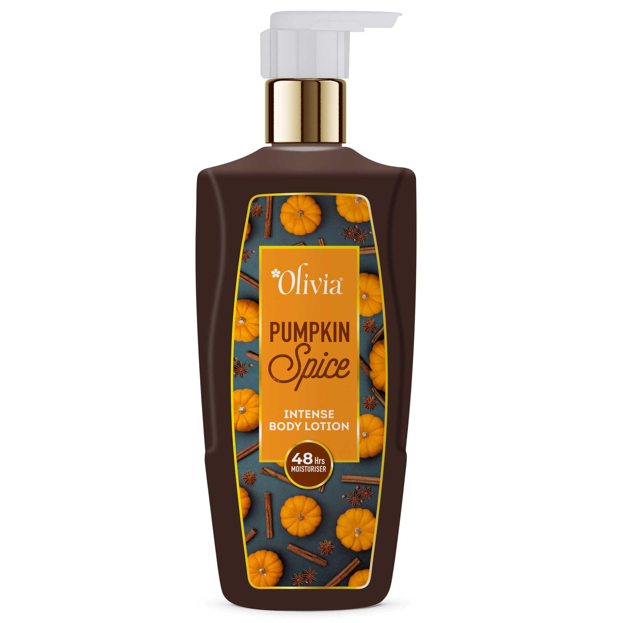 Olivia Pumpkin Spice Intence Body Lotion 200ml | 48 Hrs Moisturization | All skin Types | Non-greasy
