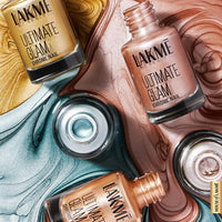 Lakmé Chrome Metallic Finish Nail Paint, Nail Magenta 6Ml