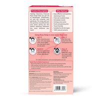 HipHop Skincare Cleansing Charcoal Nose Strips for Women - Blackhead Remover & Pore Cleanser (3 Strips)