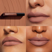 Pilgrim Liquid Matte Lipstick - Nude Feud | Lipstick for Women with Hyaluronic Acid & Spanish Squalane | Transferproof, Long Lasting & Non Drying with Hydrating Ingredients 3gms