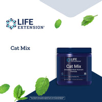 Life Extension Cat Mix  For Heart, Kidney & Pancreatic Function + Gut Health with Vitamins & Essential Nutrients - Formula For Kitty - Gluten-Free, Non-GMO  Net Wt.100 Grams (85 Servings)