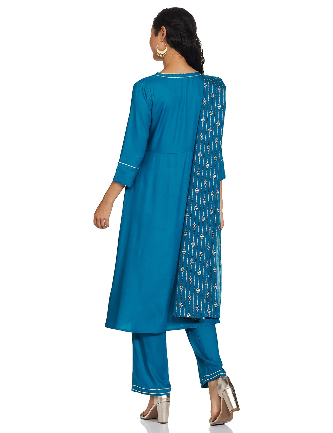 Amazon Brand - Myx Women's  Rayon Salwar Suit