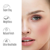 Beauty Berry Dream Matte Blush | Lightweight, Silky-Smooth Texture, Ultra Matte Blusher Palette | Highly Pigmented & Blendable Shades, Blusher for Face Makeup (01 - Deep Red)