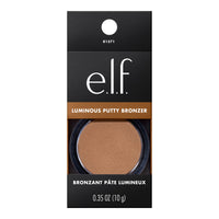 e.l.f. Luminous Putty Bronzer, Lightweight Putty-to-Powder Bronzer For A Radiant, Glowing Finish, Highly Pigmented, Vegan & Cruelty-Free, Sun Chaser