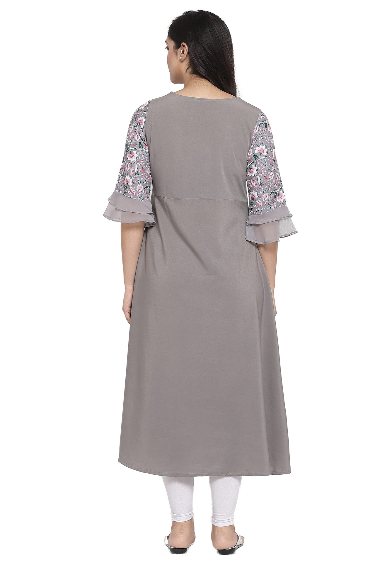 ALC Creation Women's  Crepe Regular Kurta