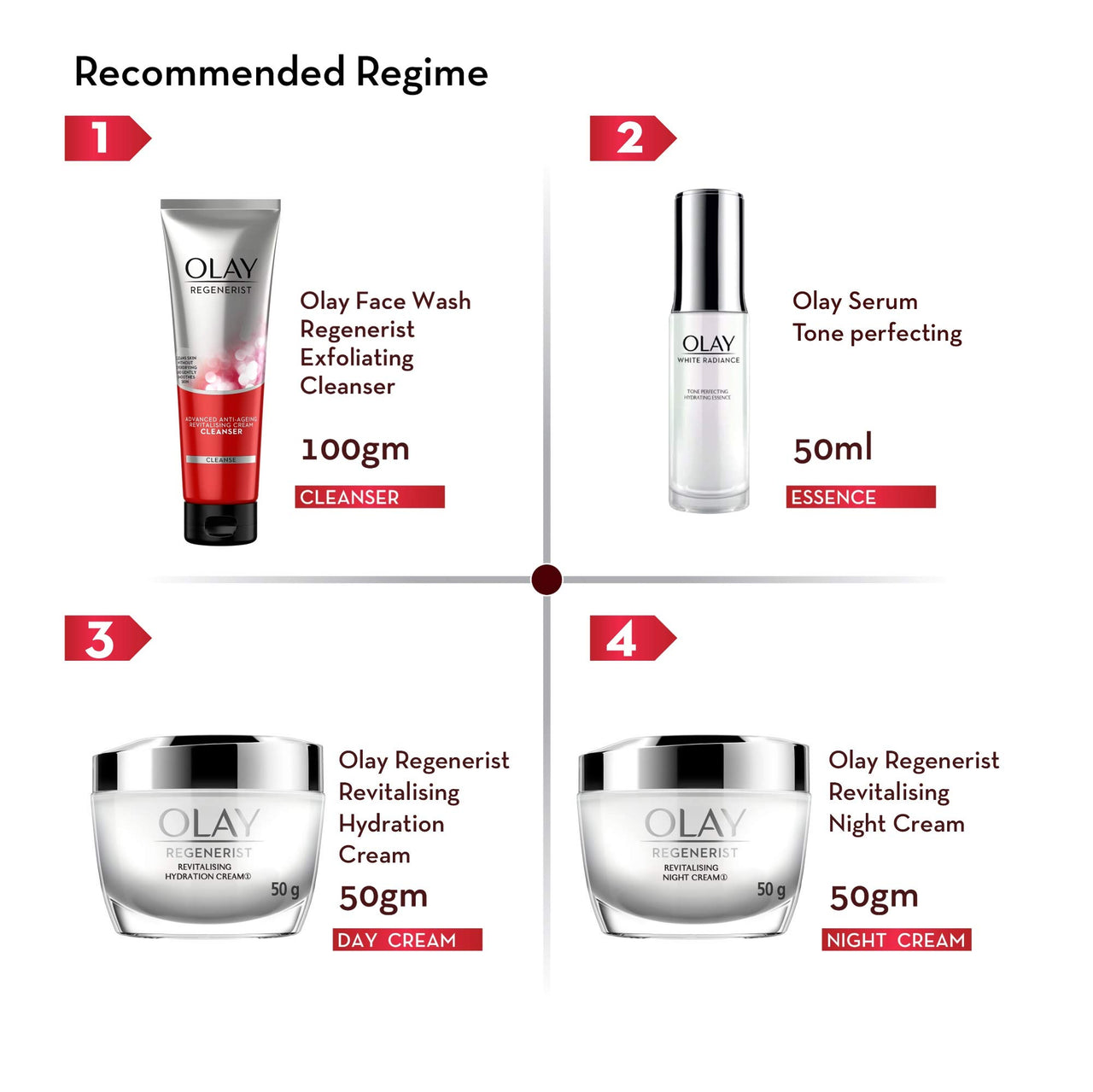 Olay Regenerist Advanced Anti Aging Revitalising Hydration Skin Cream (Moisturizer) SPF 15, 50G