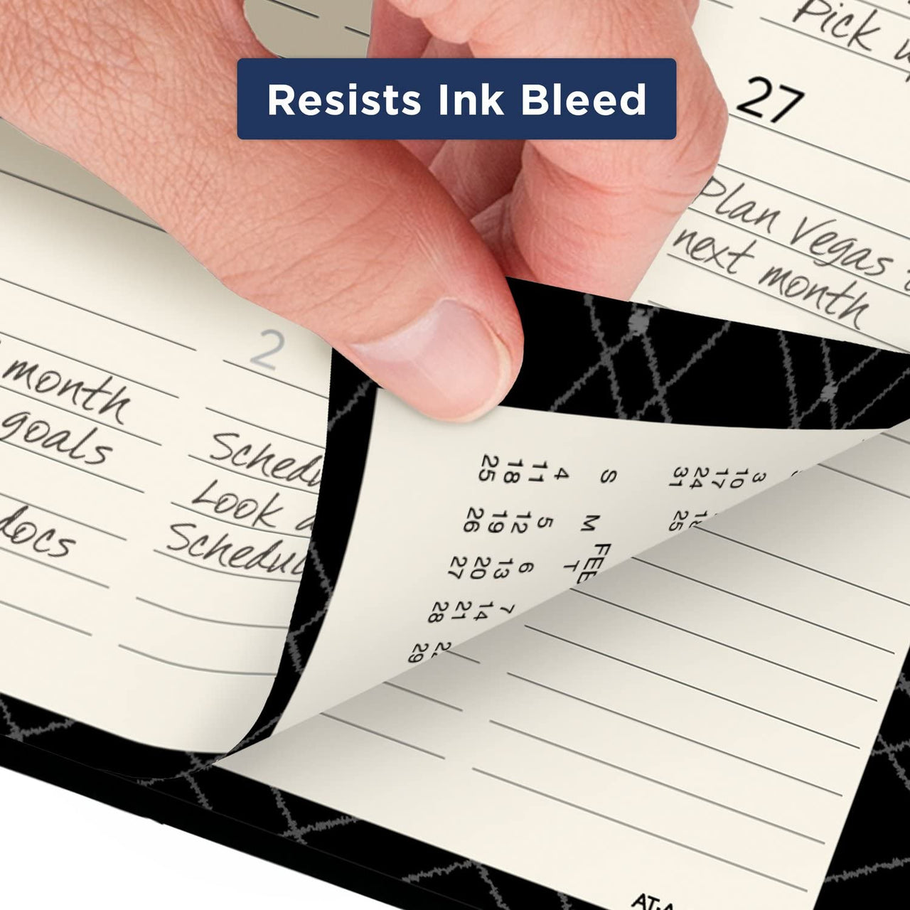 AT-A-GLANCE 2024 Weekly & Monthly Planner, Hourly Appointment Book, 8-1/2" x 11", Large, Lacey (541-905-24)