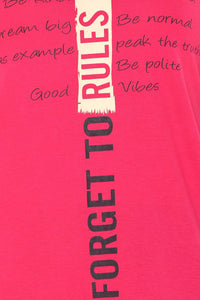 In Love Women's  Long Knee Length Night Wear Tshirts