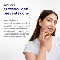 RE' EQUIL Skin Clarifying Serum | 1% Salicylic Acid, 5% Granactive | Treats Active Acne, Prevents Breakouts, Regulates Sebum Production | 25 Ml