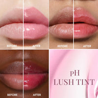 mCaffeine Shades pH Lush Lip & Cheek Color Changing Tint |Hydrates, Plumps, Non-sticky | Infused with Squalane & Rich Oil Blend | Juicy, Glazed Lips with Unique Pink Tint | Lipstick for Women | 5 ml - Tint Shift (pH Tint Shift)