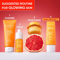 DOT & KEY Vitamin C + E Super Bright Sunscreen Spf 50 |Water-Light,UVA/UVB & Blue Light Protection|For Even Toned & Glowing Skin|With Liquid Spf 50+++| No White Cast| For All Skin Types| 50G,Pack Of 1