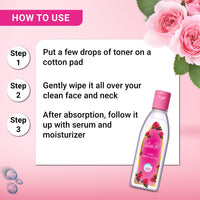 Iba Pure Rose Water, 105 Ml (Pack of 2)