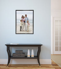 MCS Trendsetter 20x28 Poster Frame Black High-Gloss, Vertical & Horizontal Wall Hanging Large Picture Frame for Photos, Posters & Art Prints (1-Pack) 20 x 28 in Single