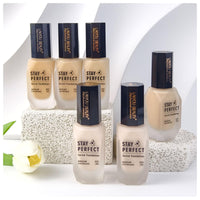 Lakyou Beauty Stay Perfect Serum Foundation | Waterproof | Long Lasting | Light Weight | SPF 30 | Shade-03(Natural Beige) | Pack Of 2