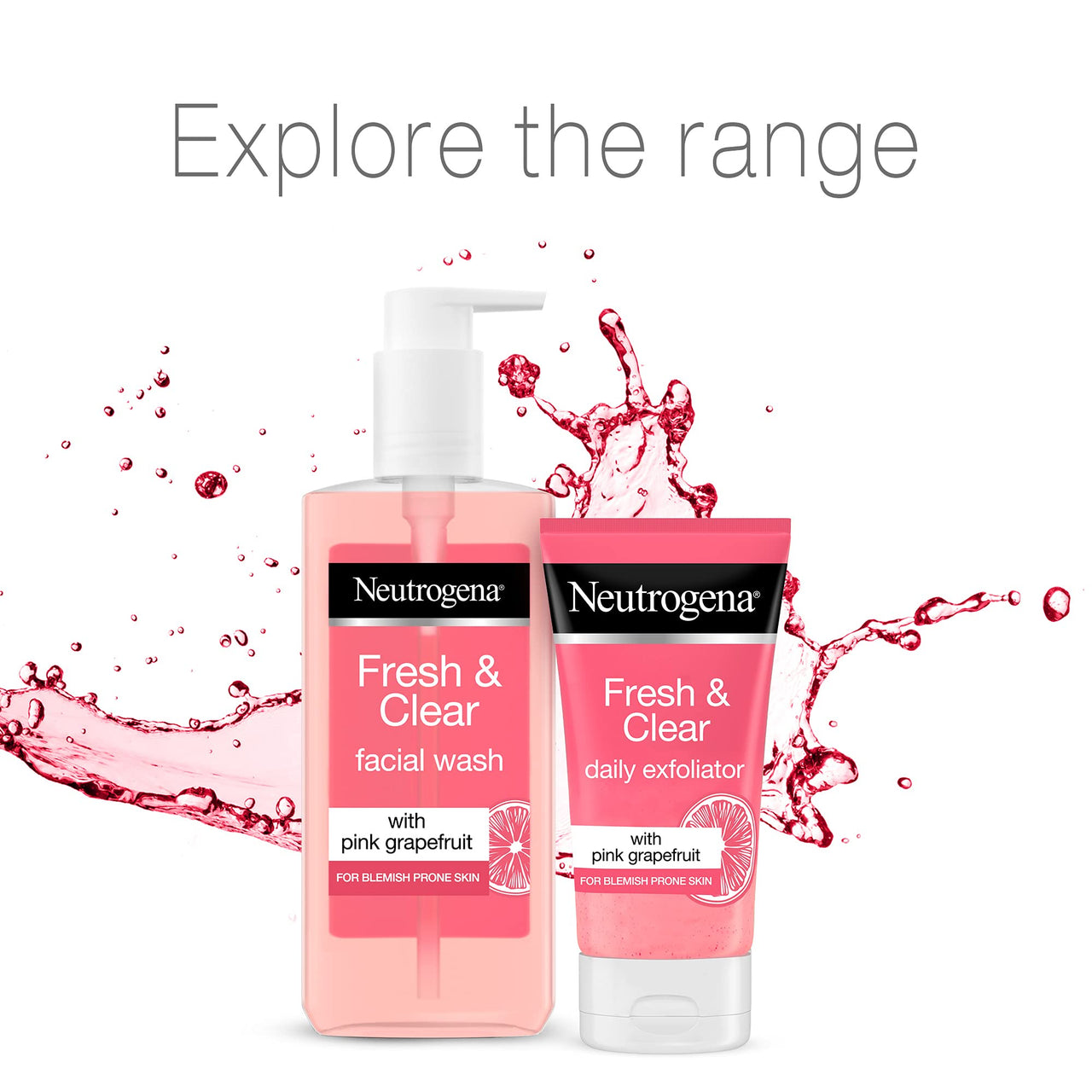 Neutrogena Oil-Free Pink Grape Face wash 150ml