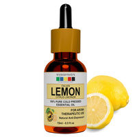 Organix Mantra Lemon Oil | Improves Skin Radiance, Boost Hair Luster | Revitalizing Care for Face, Scalp & Skin | 15ML