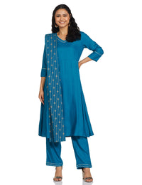 Amazon Brand - Myx Women's  Rayon Salwar Suit