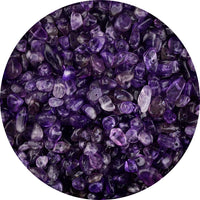 Natural Chip Stone Beads Amethyst 5-8mm About 400 Pieces Irregular Gemstones Healing Crystal Loose Rocks Bead Hole Drilled DIY for Bracelet Jewelry Making Crafting (5-8mm, Amethyst)