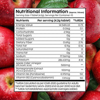 The Plant Fix Plix Apple Cider Vinegar Effervescent Tablet With Mother I With Vitamin B6 & B12|Pack Of 1 (Apple),15 Capsules|No Added Sugar |Easy To Carry & Consume,1 Count