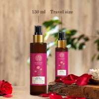Forest Essentials Pure Rosewater (Toner) Facial Tonic Mist | Hydrating Daily Toner | For Glowing Skin | Hydrates Plumps & Minimises Open Pores, Pack Of 1